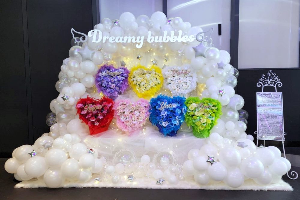 生誕祭バルーンフォトスタンド