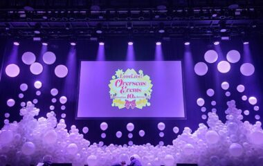 ステージバルーン装飾