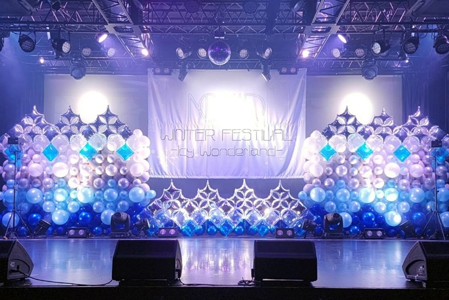 アイドルイベントステージ装飾