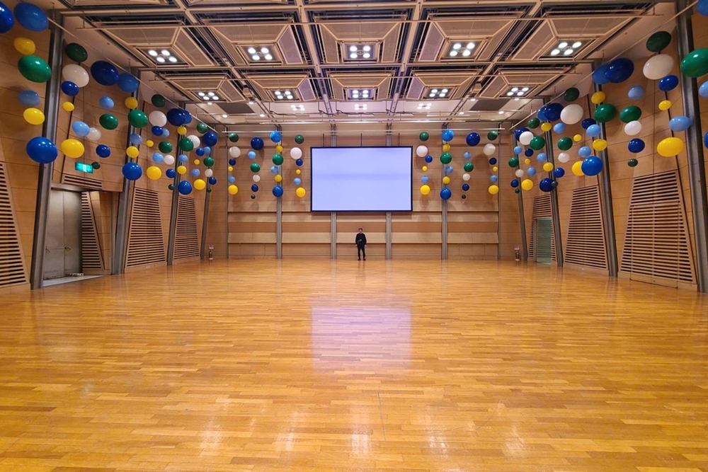 イベント会場壁面装飾