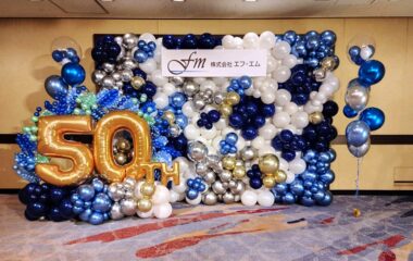 周年イベントバルーンフォトスポット