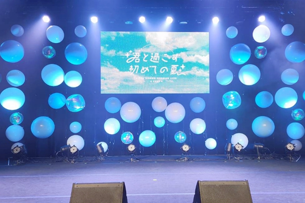 アイドルイベントステージ装飾