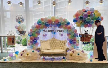 アイドルイベントバルーンスタンド装飾