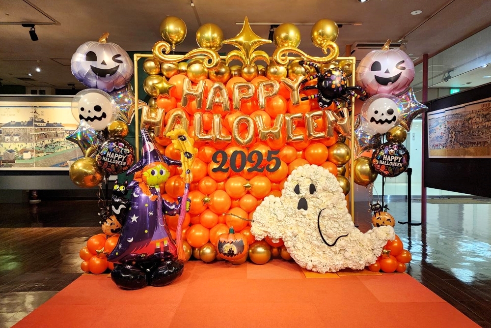 ハロウィンバルーンフォトブース02