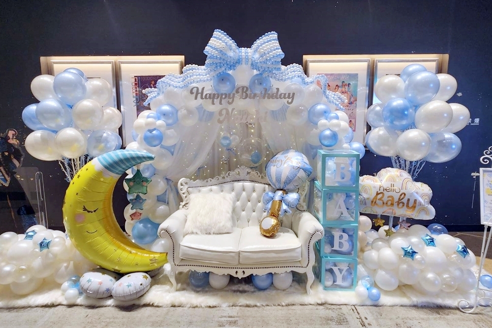 生誕祭バルーンアートリボンスタンド